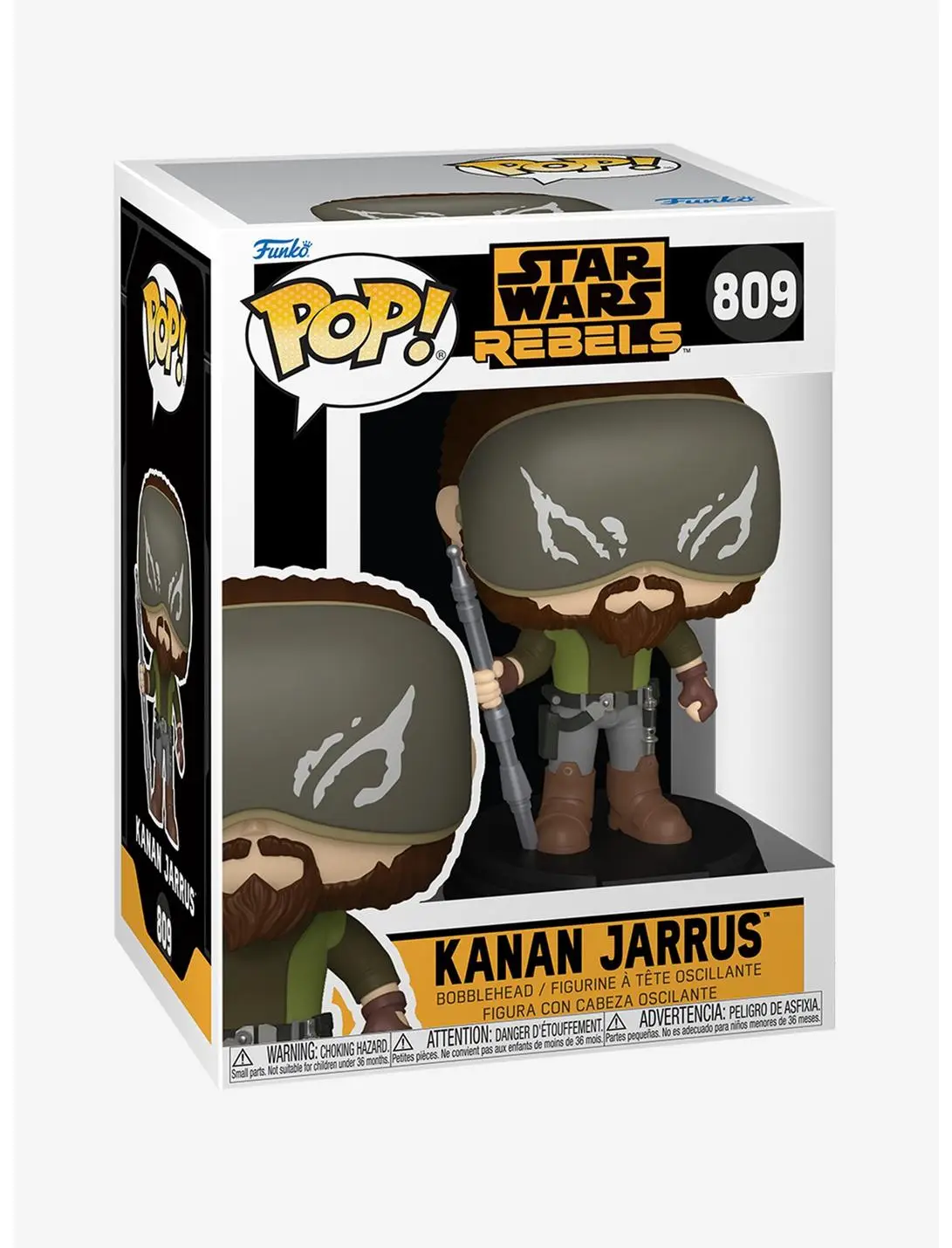 Funko Pop! Star Wars: Rebels Kanan Jarrus Vinyl Bobblehead