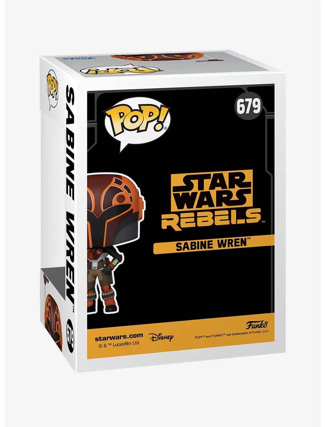Funko Pop! Star Wars Rebels Sabine Wren Vinyl Bobblehead Figure - BoxLunch Exclusive