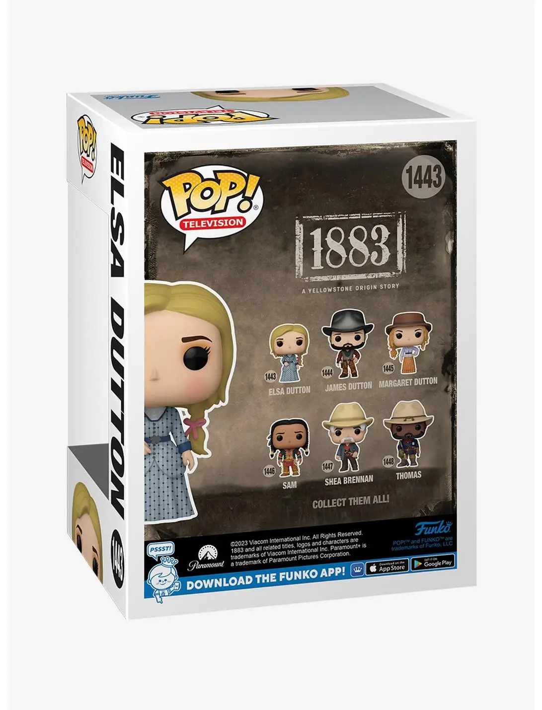 Funko Pop! Television 1883 Elsa Dutton Vinyl Figure