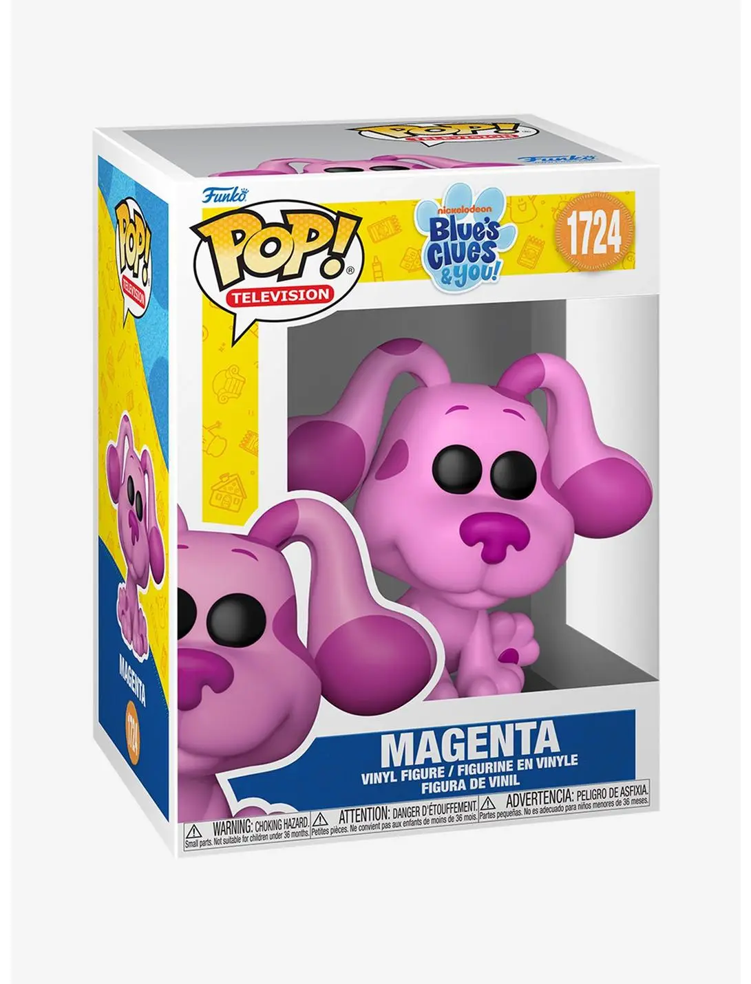 Funko Pop! Television Blue's Clues & You! Magenta Vinyl Figure