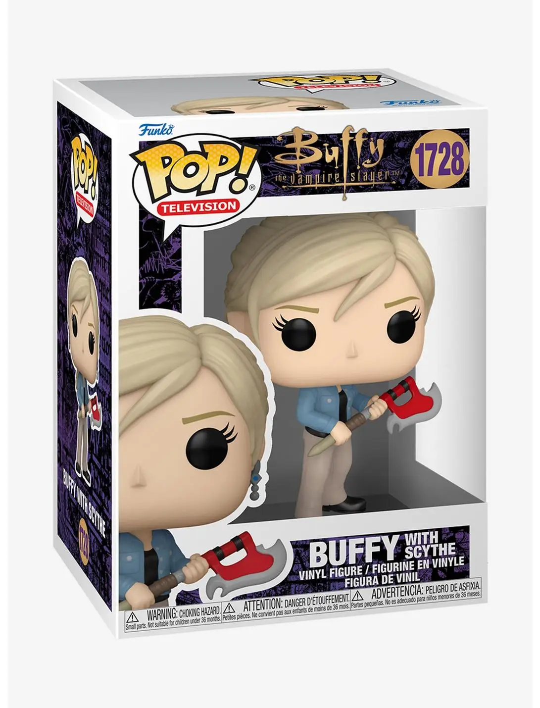 Funko Pop! Television Buffy the Vampire Slayer Buffy With Scythe Vinyl Figure