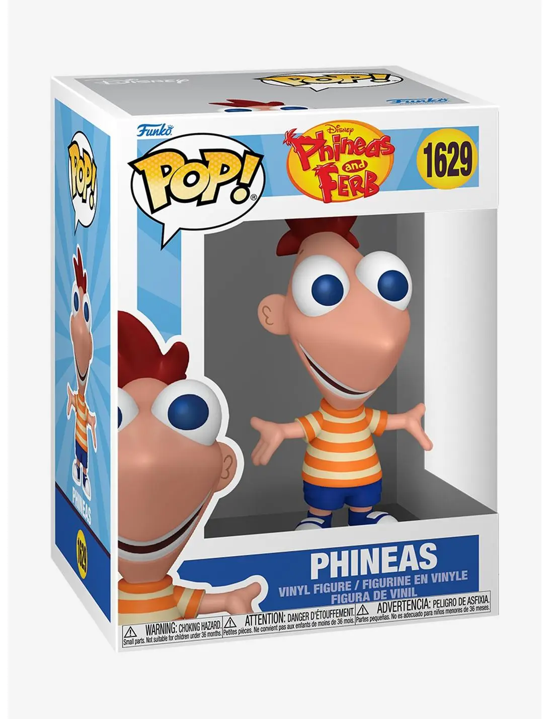 Funko Pop! Television Disney Phineas and Ferb Phineas Vinyl Figure