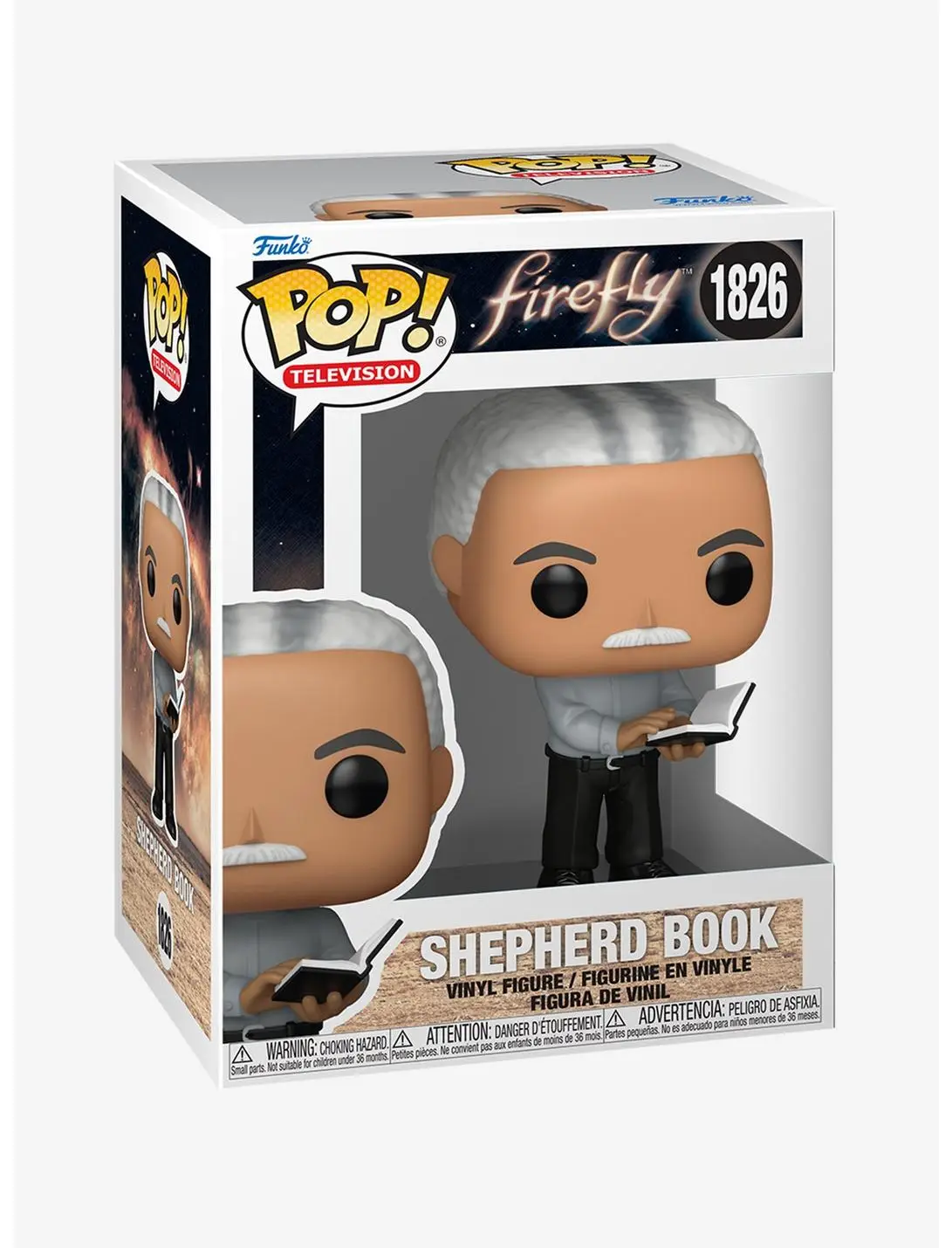 Funko Pop! Television Firefly Shepherd Book Vinyl Figure