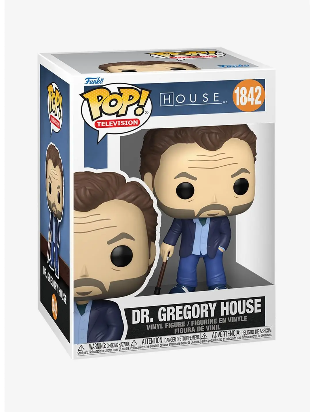 Funko Pop! Television House Dr. Gregory House Vinyl Figure