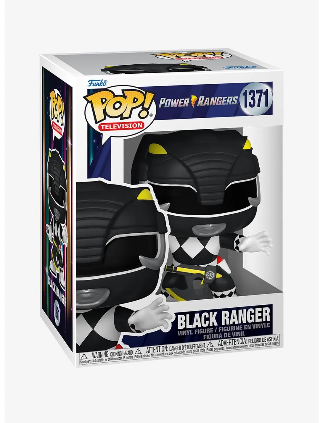 Funko Pop! Television Power Rangers Black Ranger Vinyl Figure