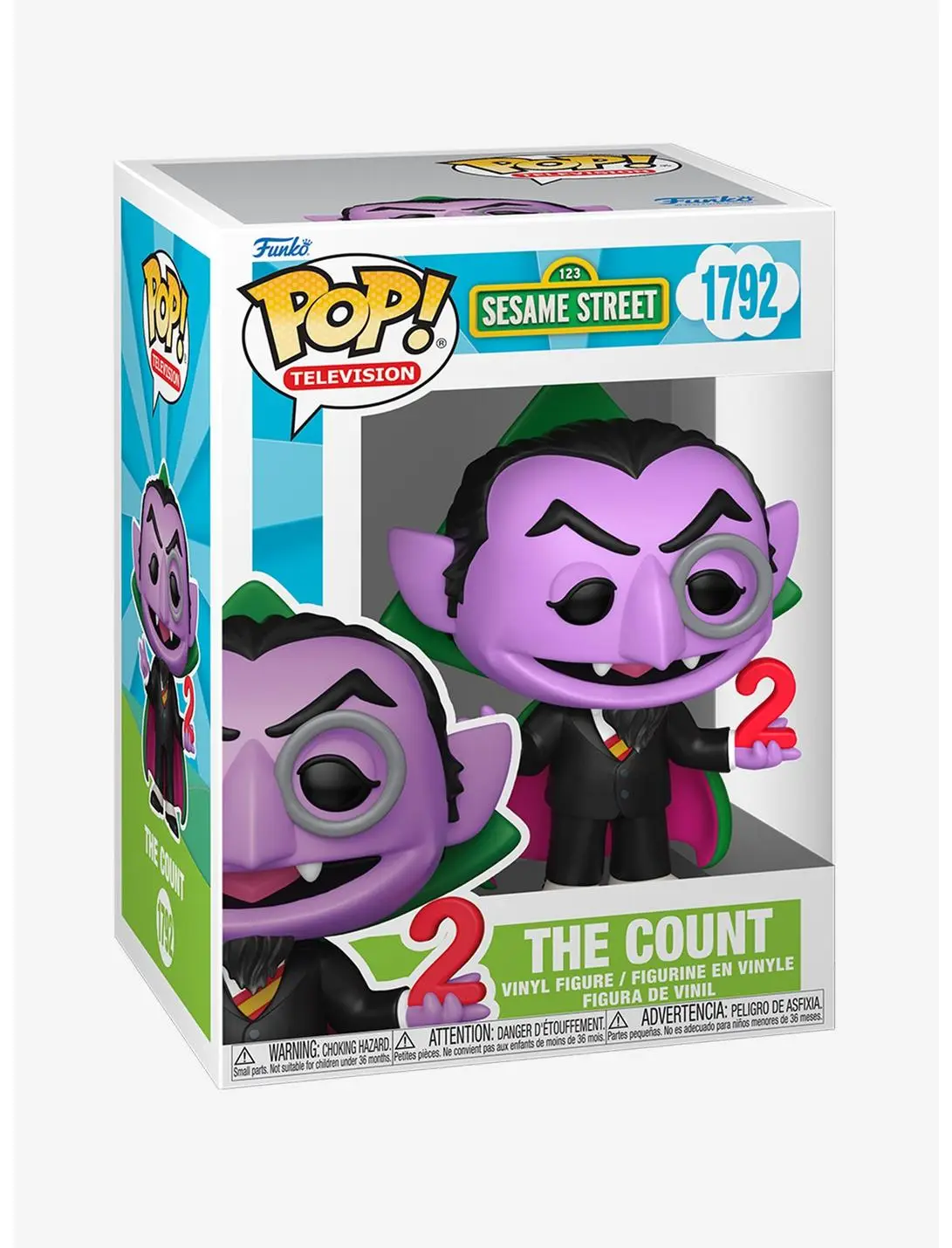 Funko Pop! Television Sesame Street The Count Vinyl Figure
