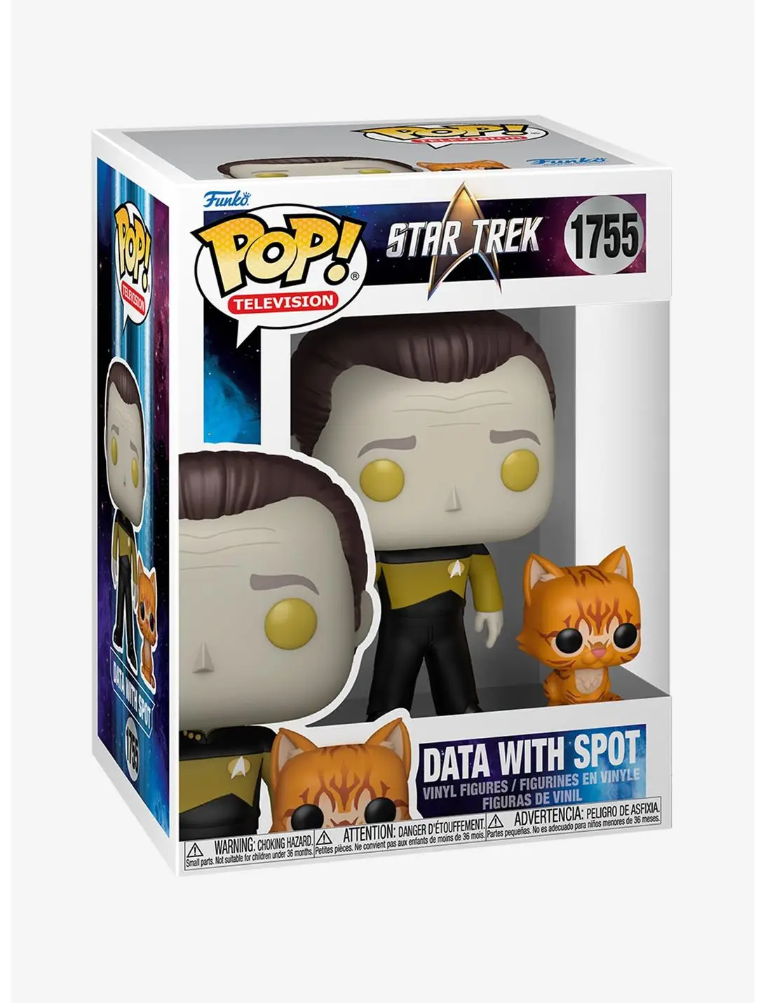 Funko Pop! Television Star Trek Data With Spot Vinyl Figure
