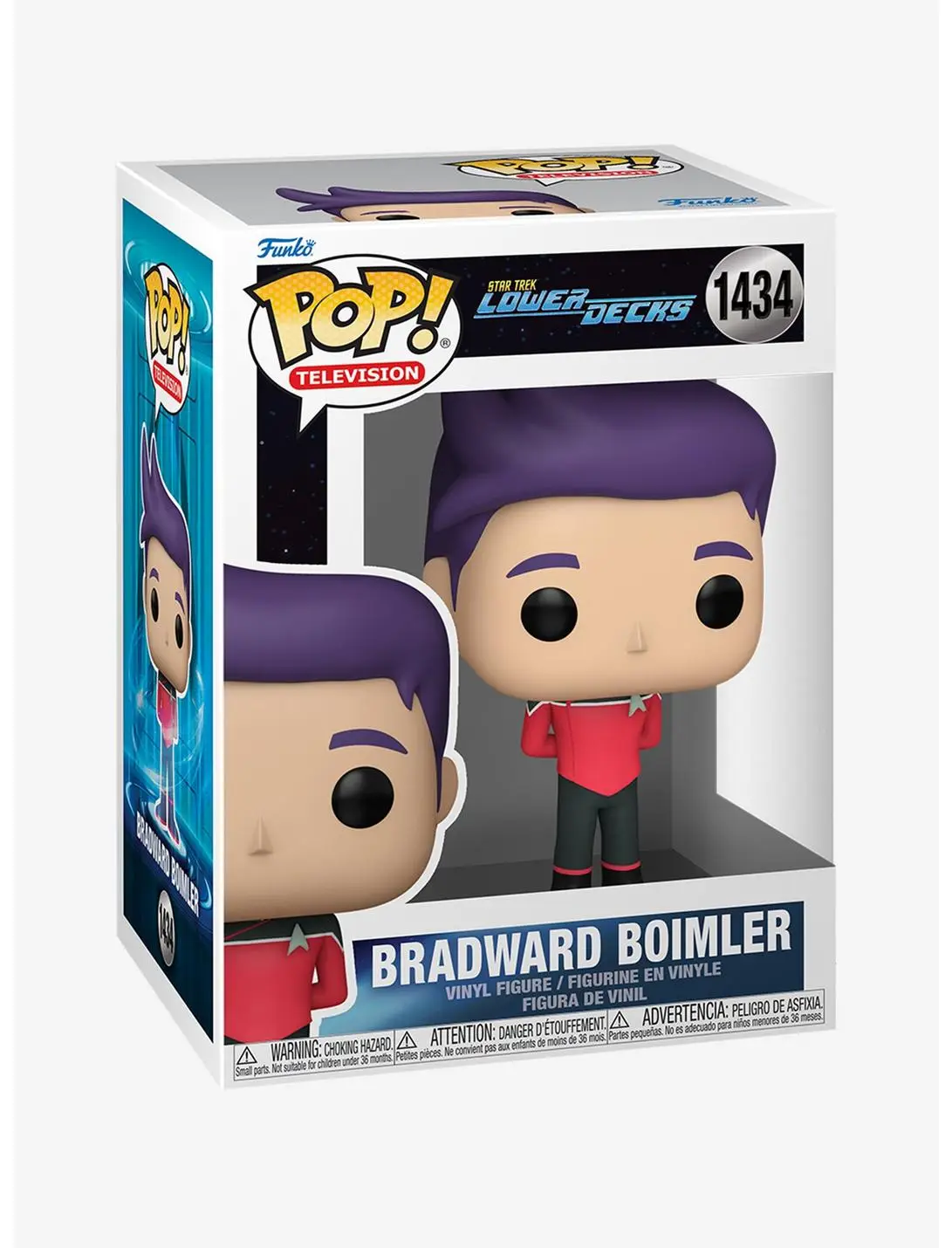 Funko Pop! Television Star Trek: Lower Decks Bradward Boimler Vinyl Figure