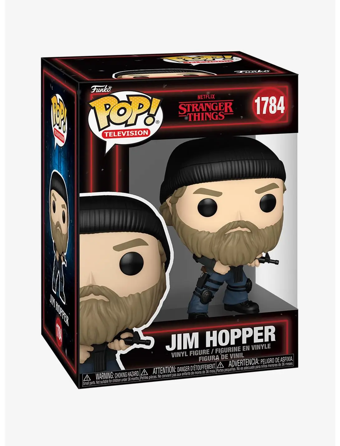 Funko Pop! Television Stranger Things Jim Hopper Vinyl Figure