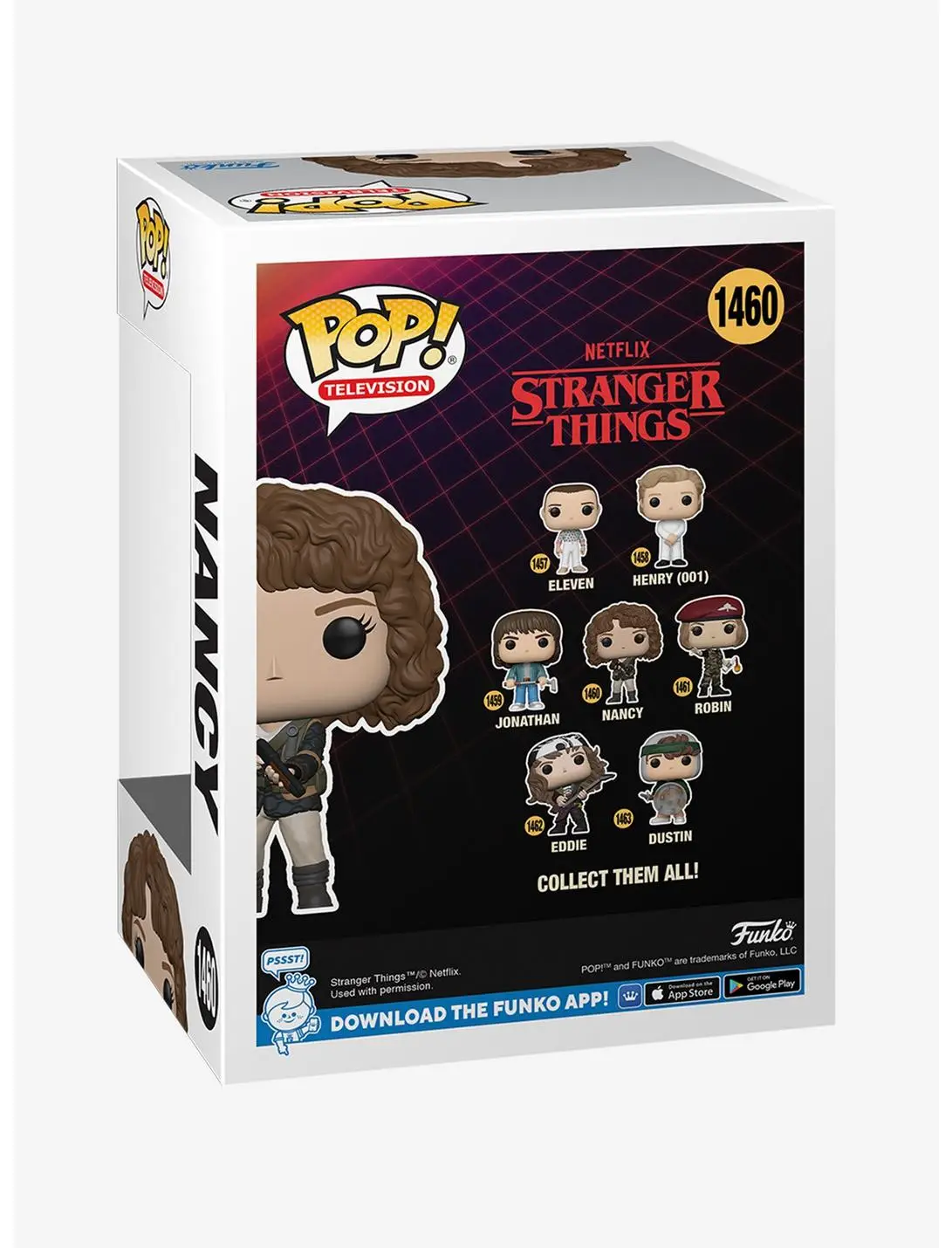 Funko Pop! Television Stranger Things Nancy Vinyl Figure