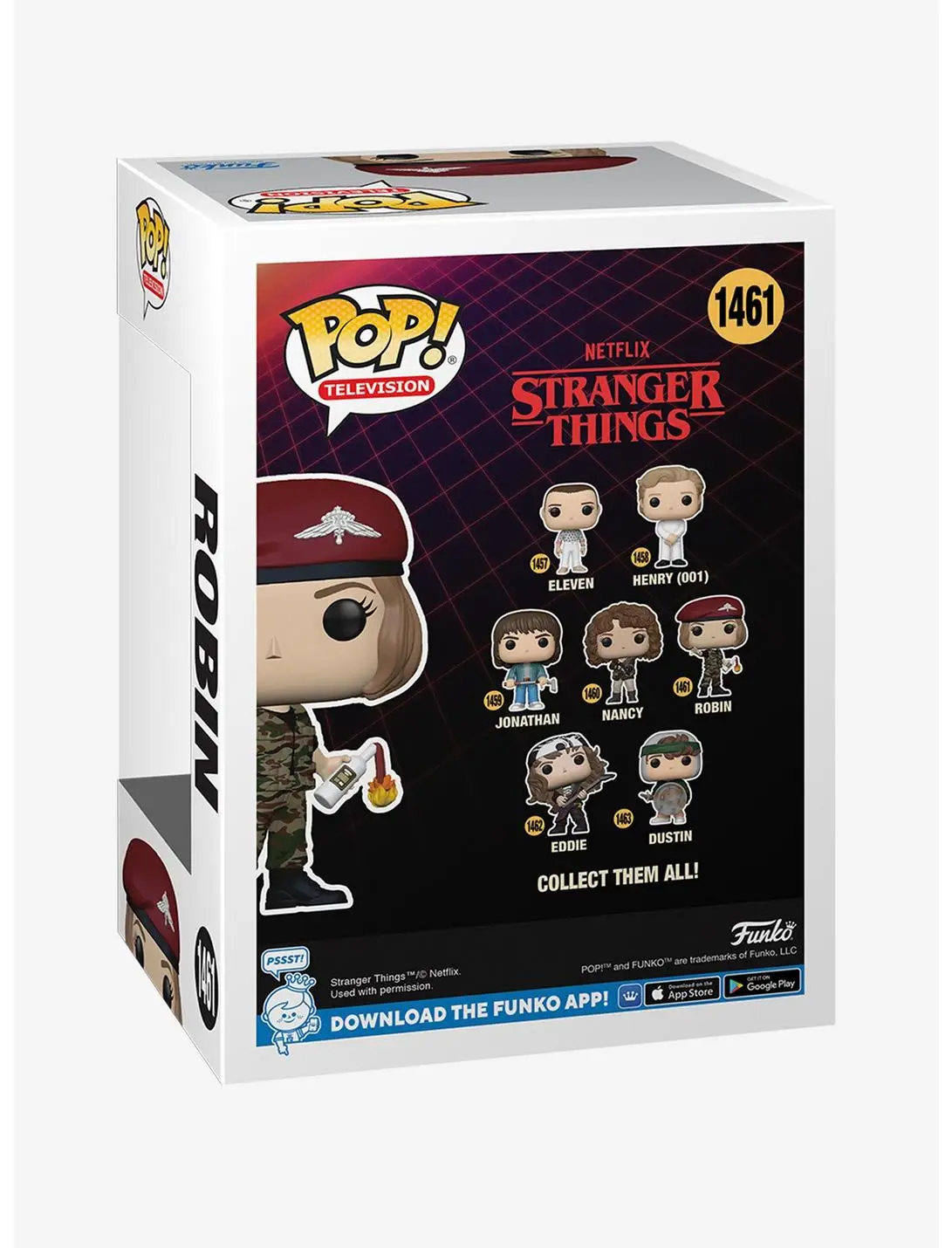 Funko Pop! Television Stranger Things Robin Vinyl Figure