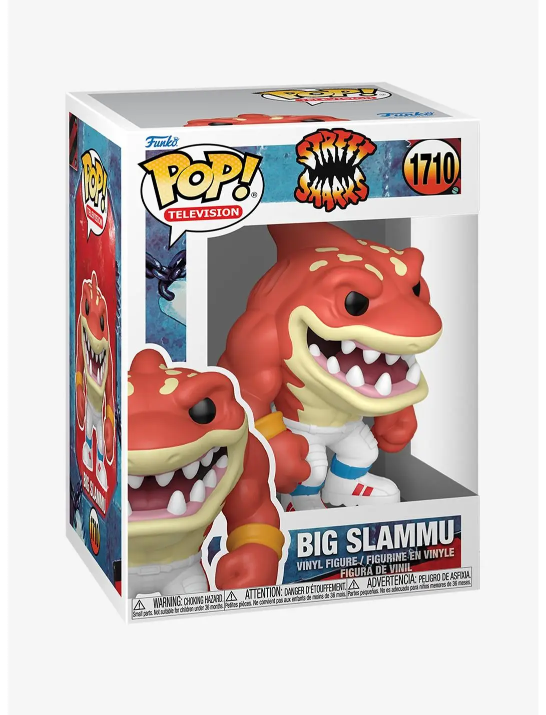 Funko Pop! Television Street Sharks Big Slammu Vinyl Figure