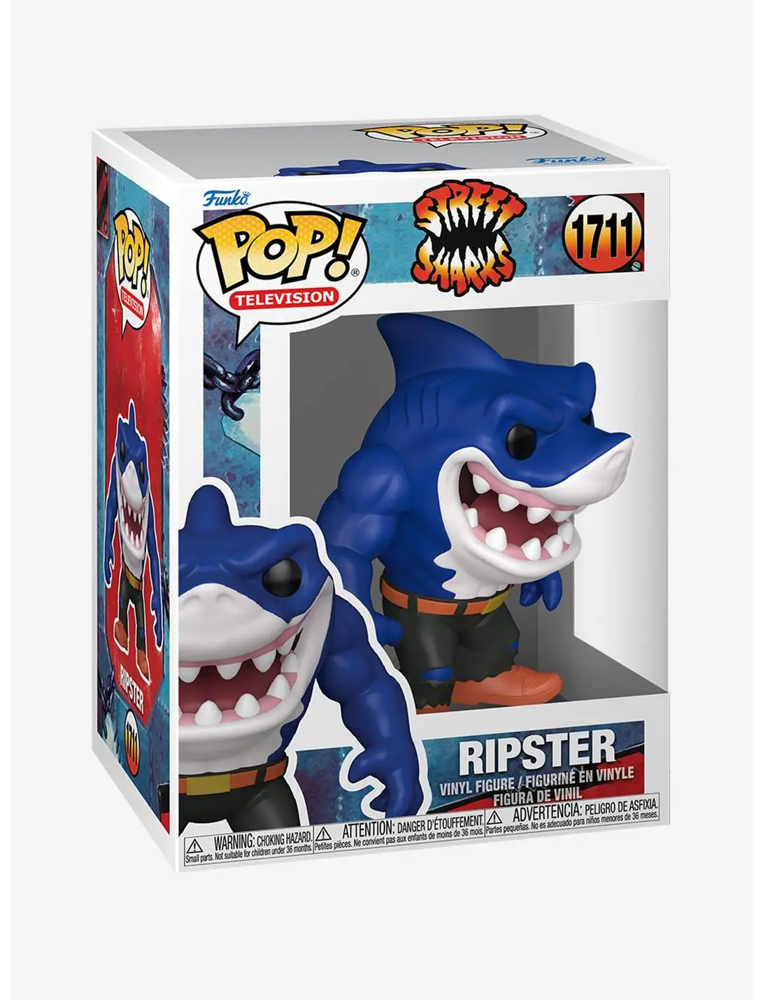 Funko Pop! Television Street Sharks Ripster Vinyl Figure