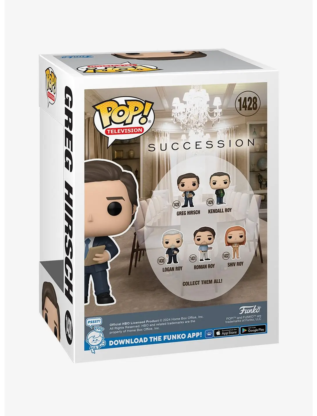 Funko Pop! Television Succession Greg Hirsch Vinyl Figure