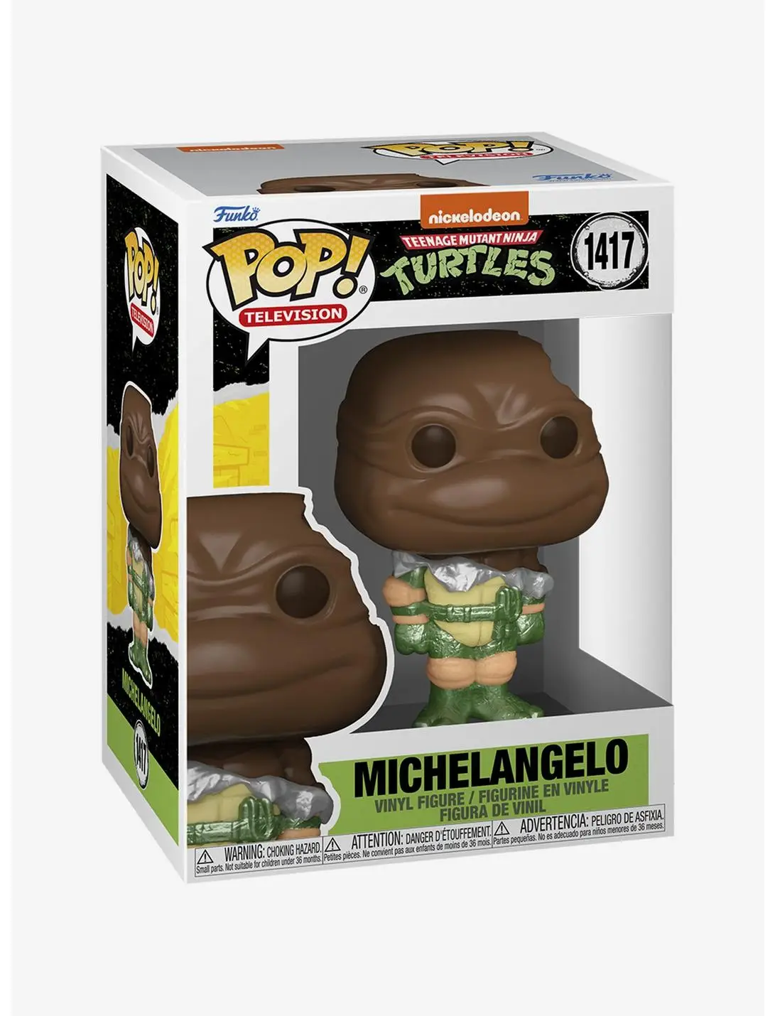 Funko Pop! Television Teenage Mutant Ninja Turtles Michelangelo Vinyl Figure