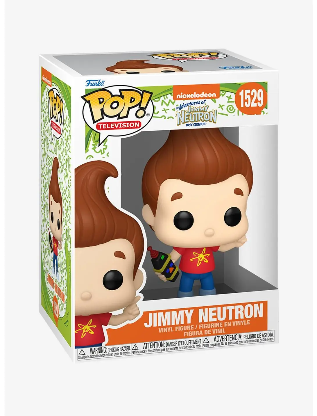 Funko Pop! Television The Adventures of Jimmy Neutron: Boy Genius Jimmy Neutron Vinyl Figure