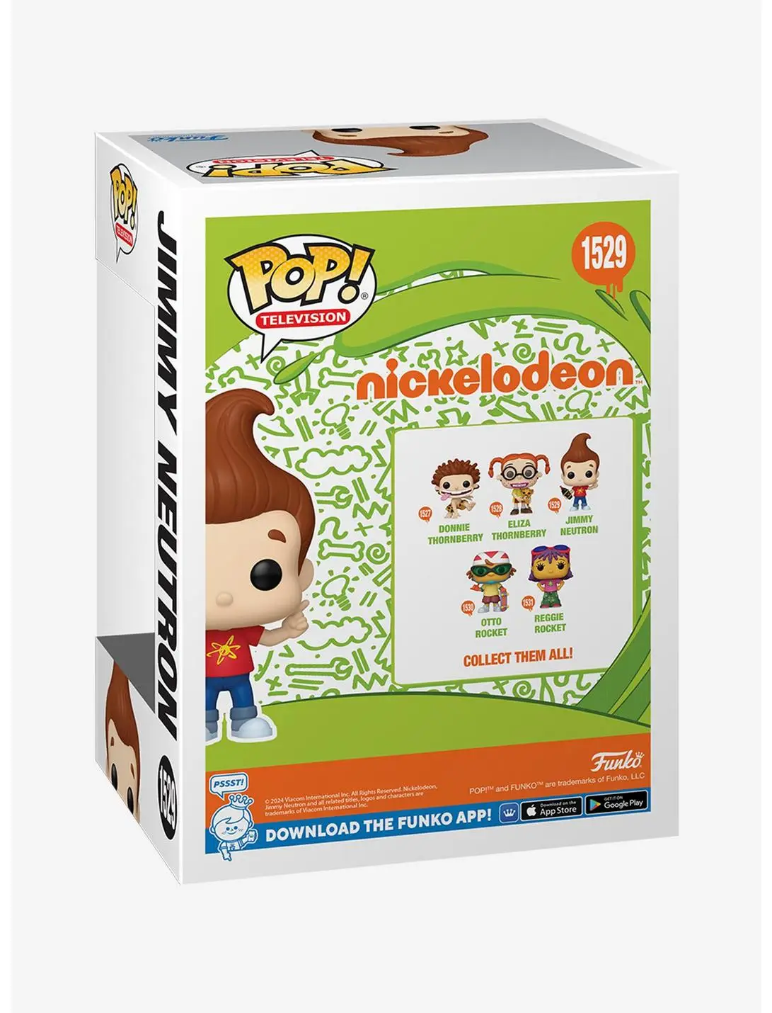 Funko Pop! Television The Adventures of Jimmy Neutron: Boy Genius Jimmy Neutron Vinyl Figure