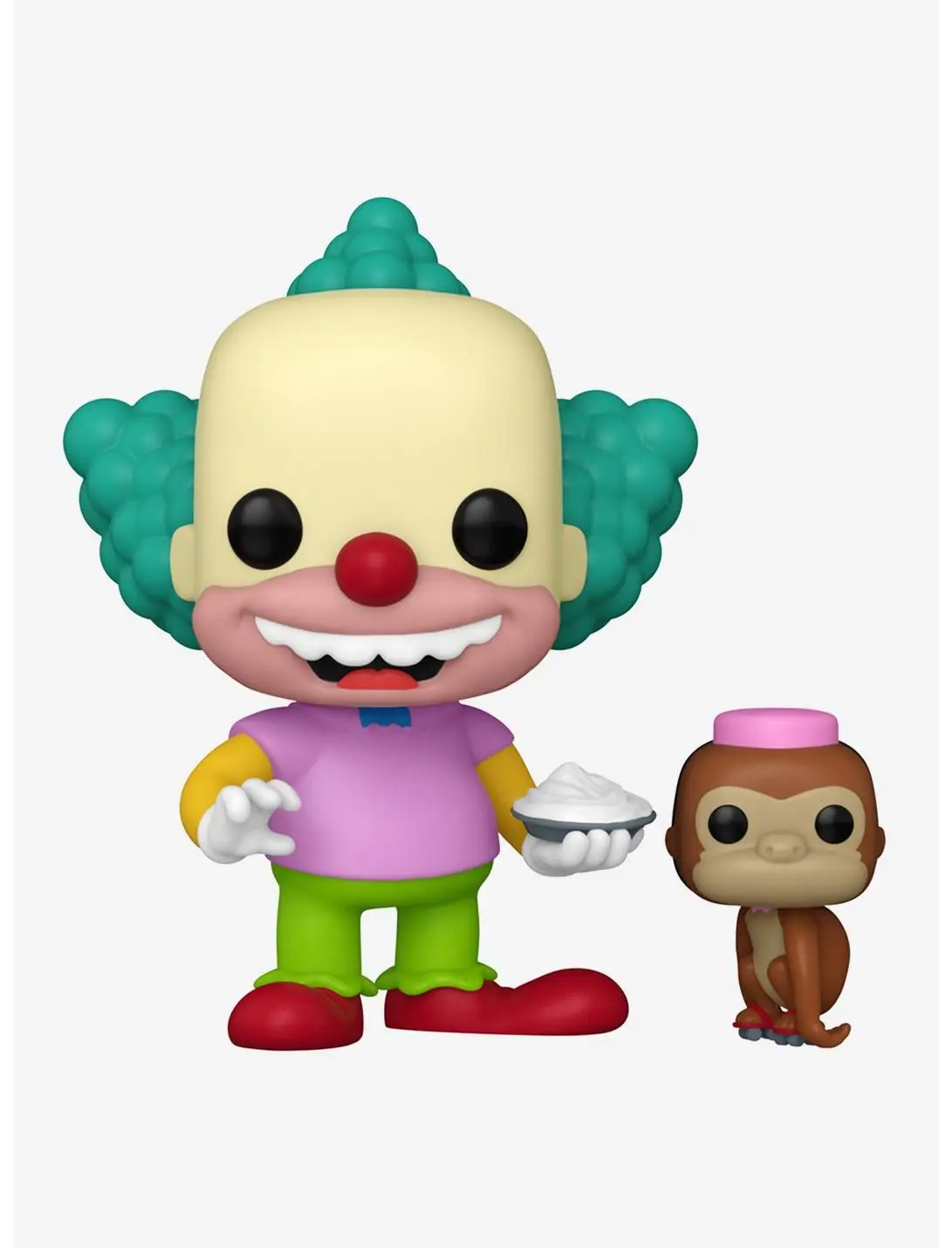 Funko Pop! Television The Simpsons Krusty With Mr. Teeny Vinyl Figure