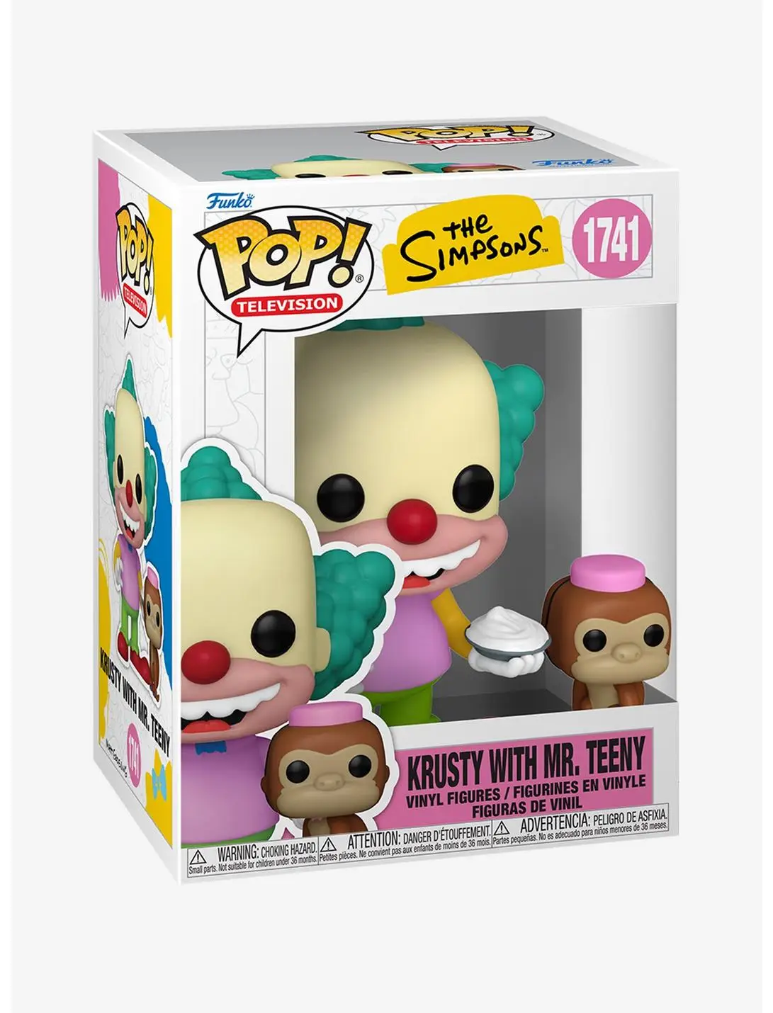 Funko Pop! Television The Simpsons Krusty With Mr. Teeny Vinyl Figure
