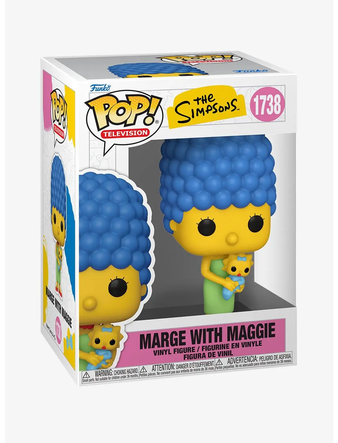Funko Pop! Television The Simpsons Marge With Maggie Vinyl Figure
