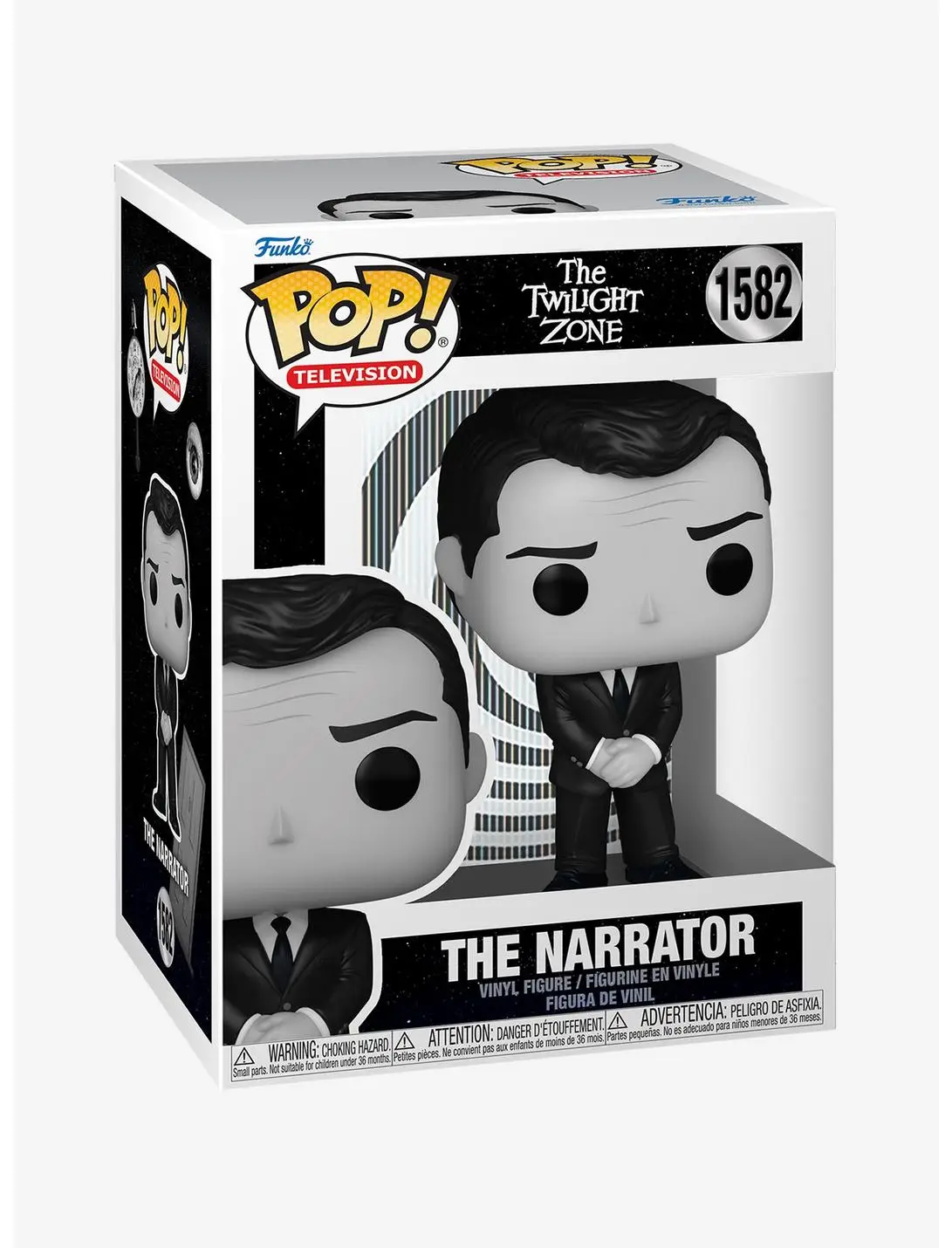 Funko Pop! Television The Twilight Zone The Narrator Vinyl Figure