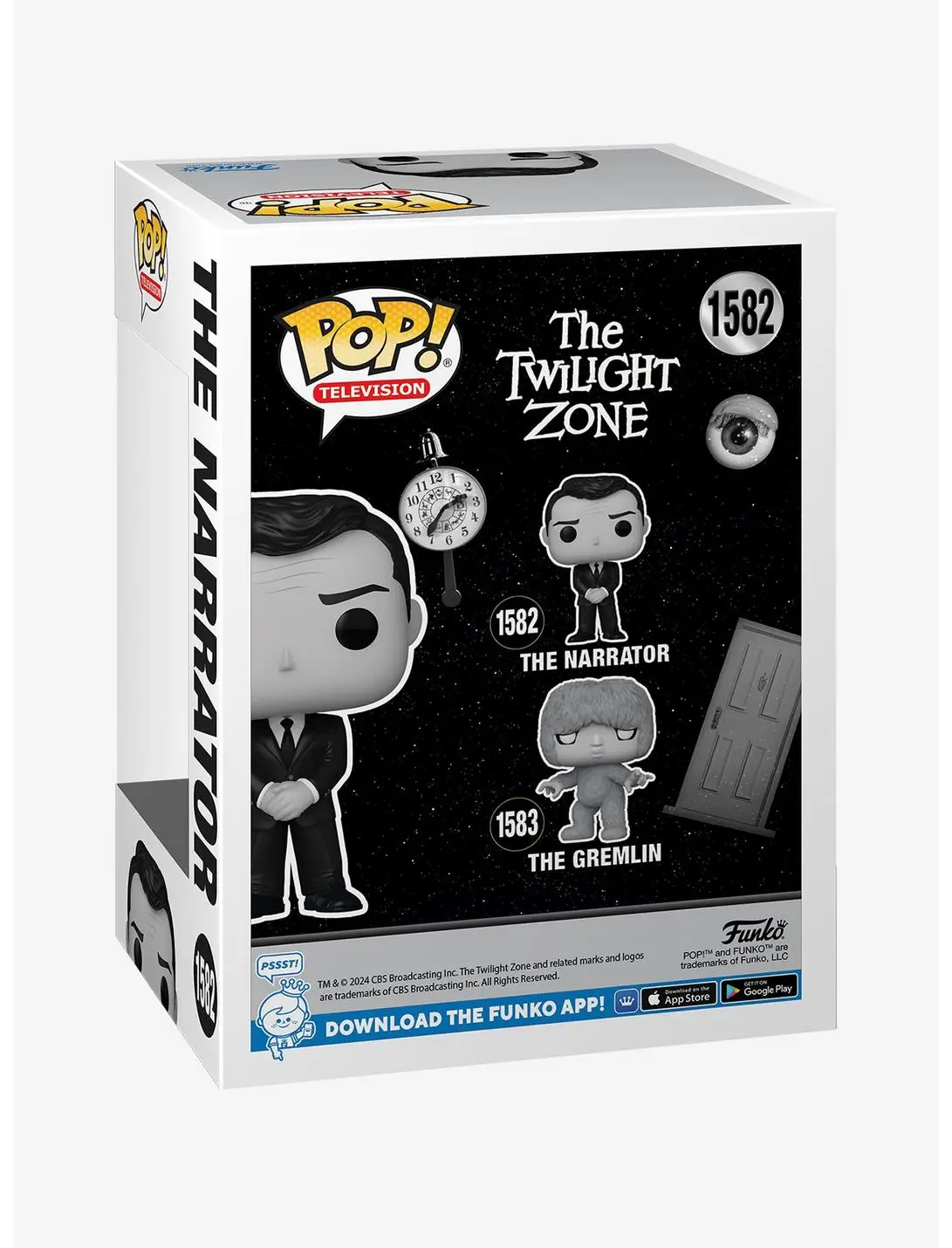 Funko Pop! Television The Twilight Zone The Narrator Vinyl Figure