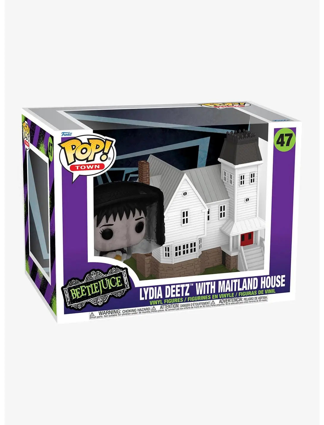 Funko Pop! Town Beetlejuice Lydia Deetz With Maitland House Vinyl Figure