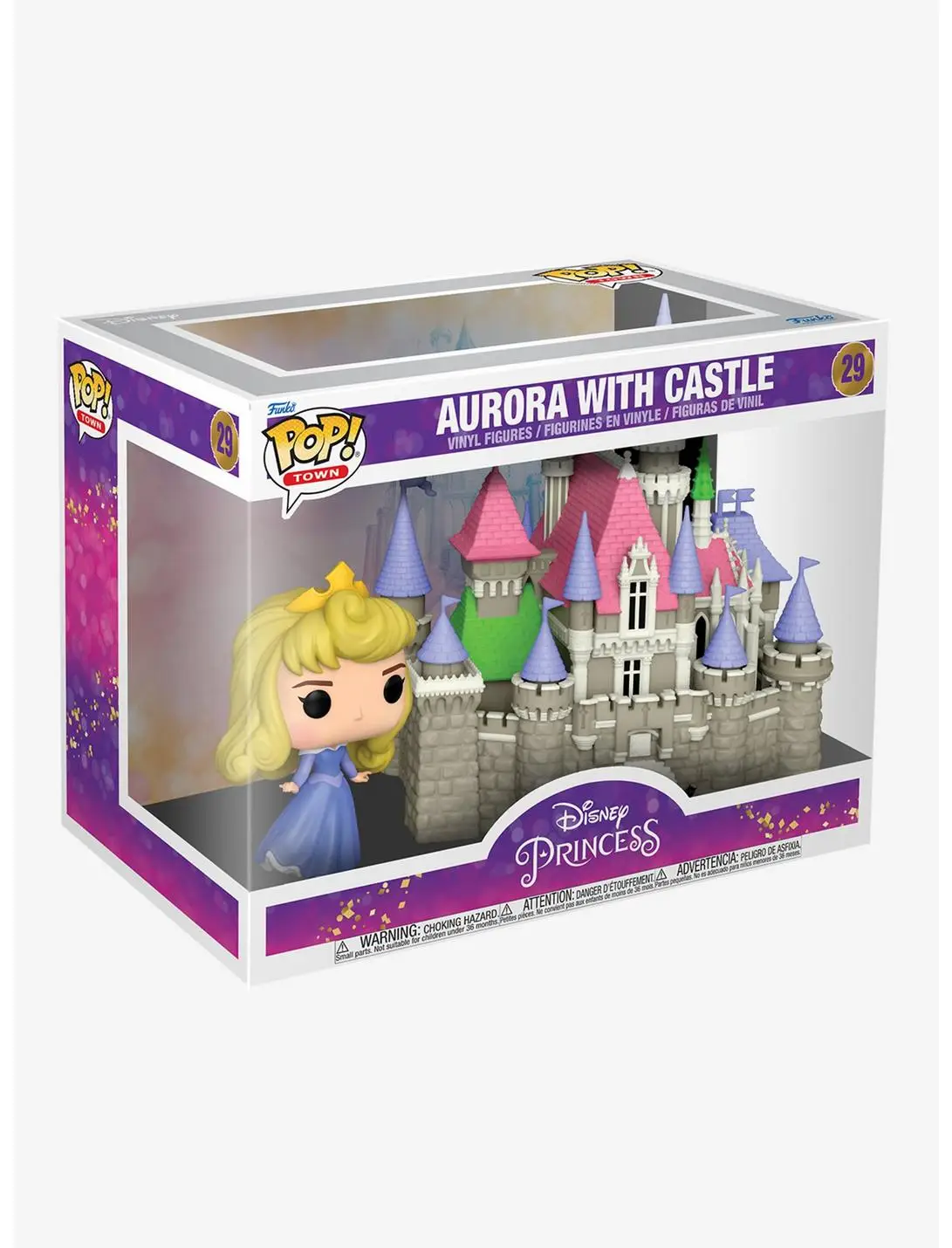 Funko Pop! Town Disney Princess Aurora with Castle Vinyl Figure Set