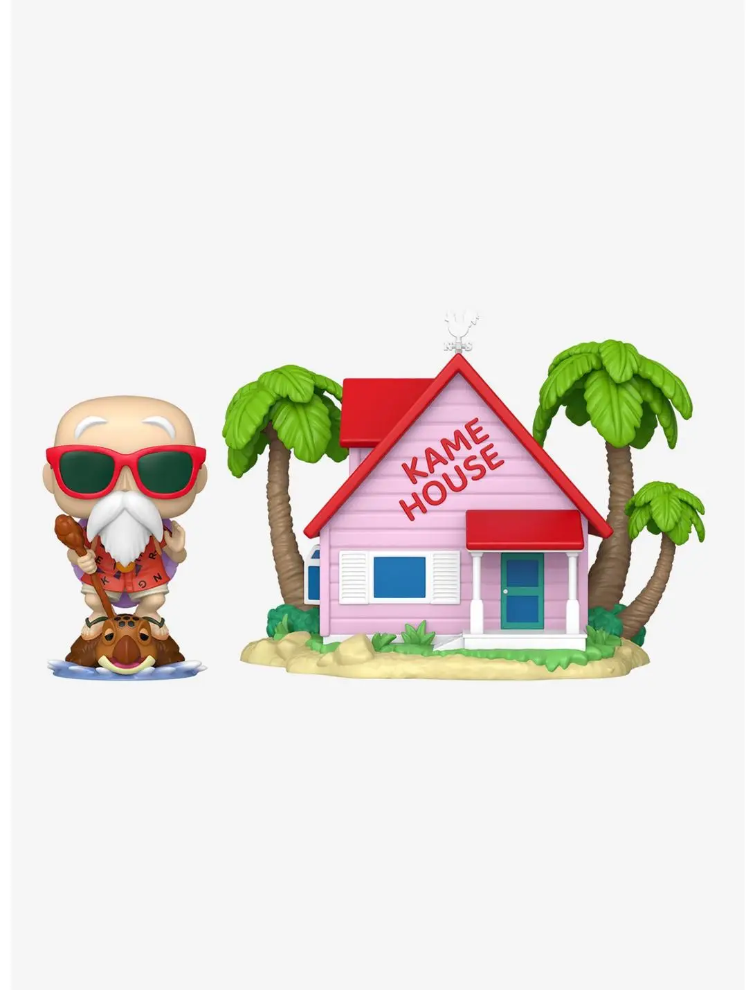 Funko Pop! Town Dragon Ball Master Roshi at Kame House Vinyl Figure Set