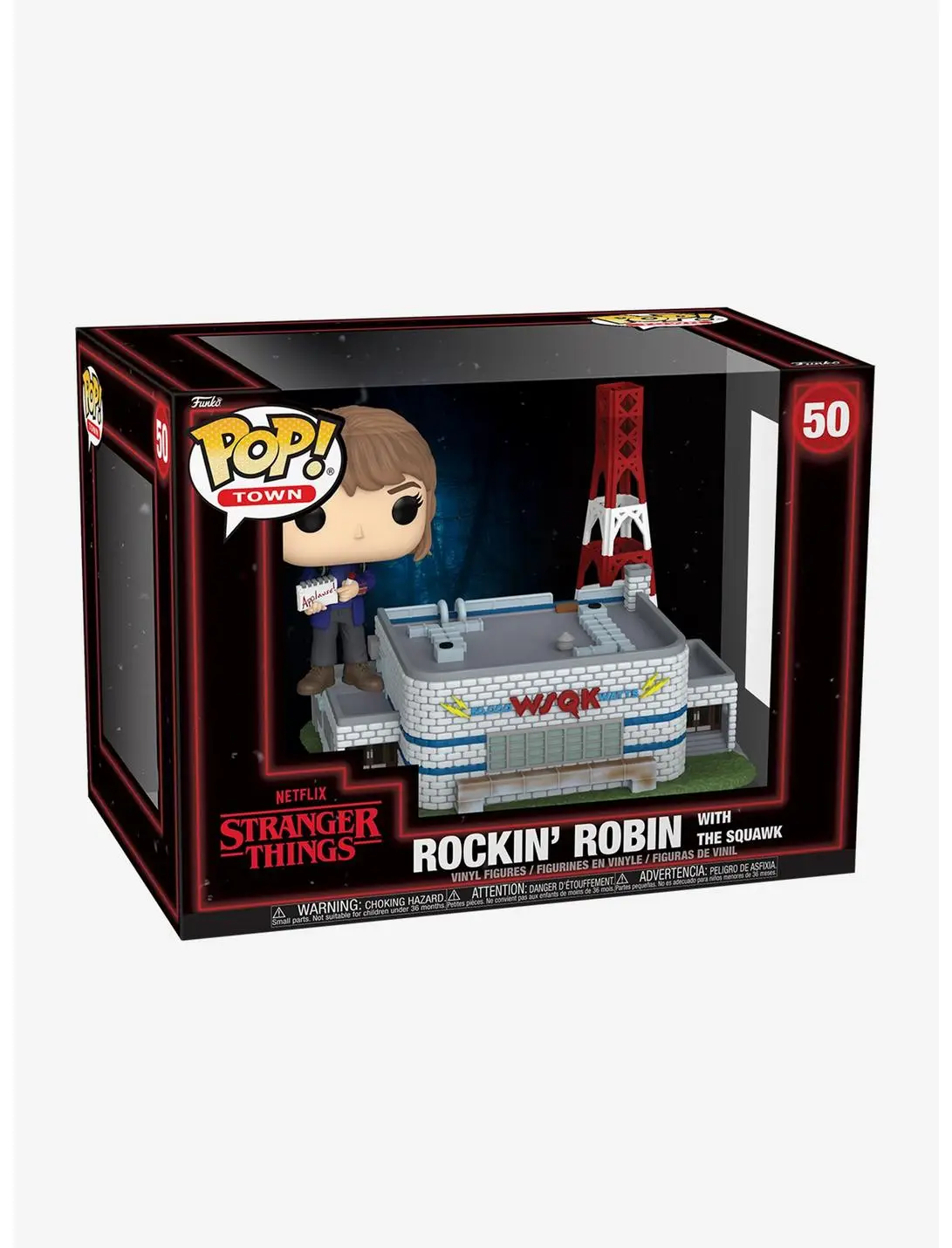 Funko Pop! Town Stranger Things Rockin' Robin With The Squawk Vinyl Figure