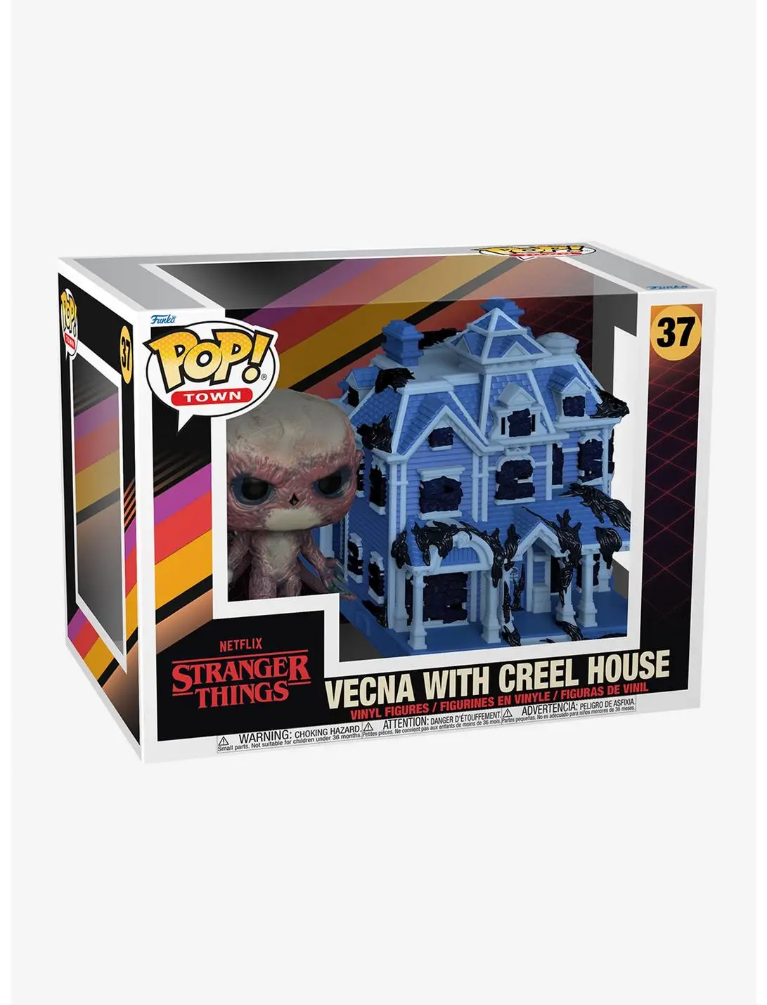 Funko Pop! Town Stranger Things Vecna with Creel House Vinyl Figure