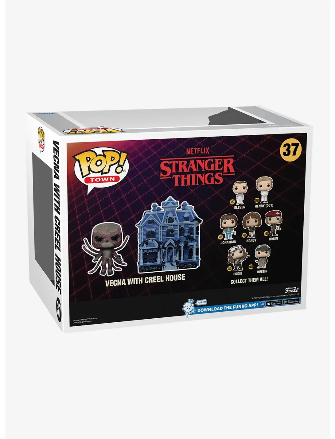 Funko Pop! Town Stranger Things Vecna with Creel House Vinyl Figure