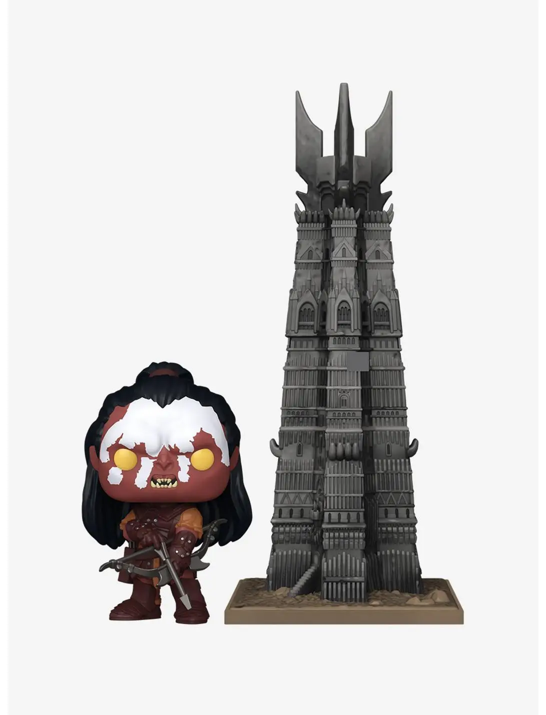 Funko Pop! Town The Lord of the Rings Lurtz With Orthanc Vinyl Figure