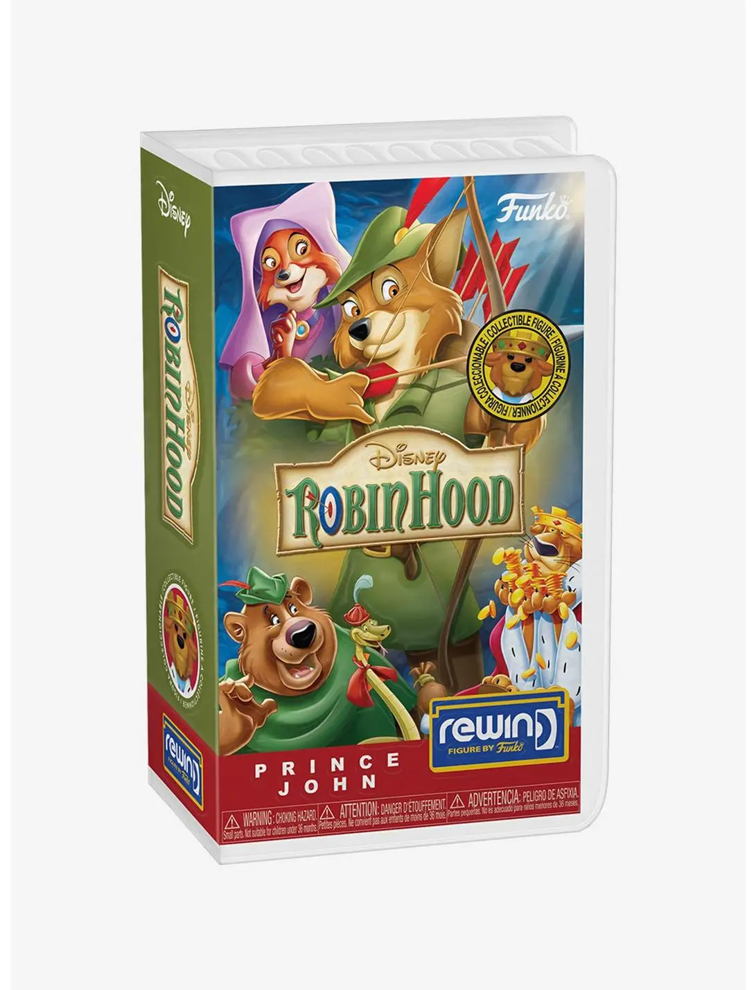 Funko Rewind Disney Robin Hood Prince John Vinyl Figure