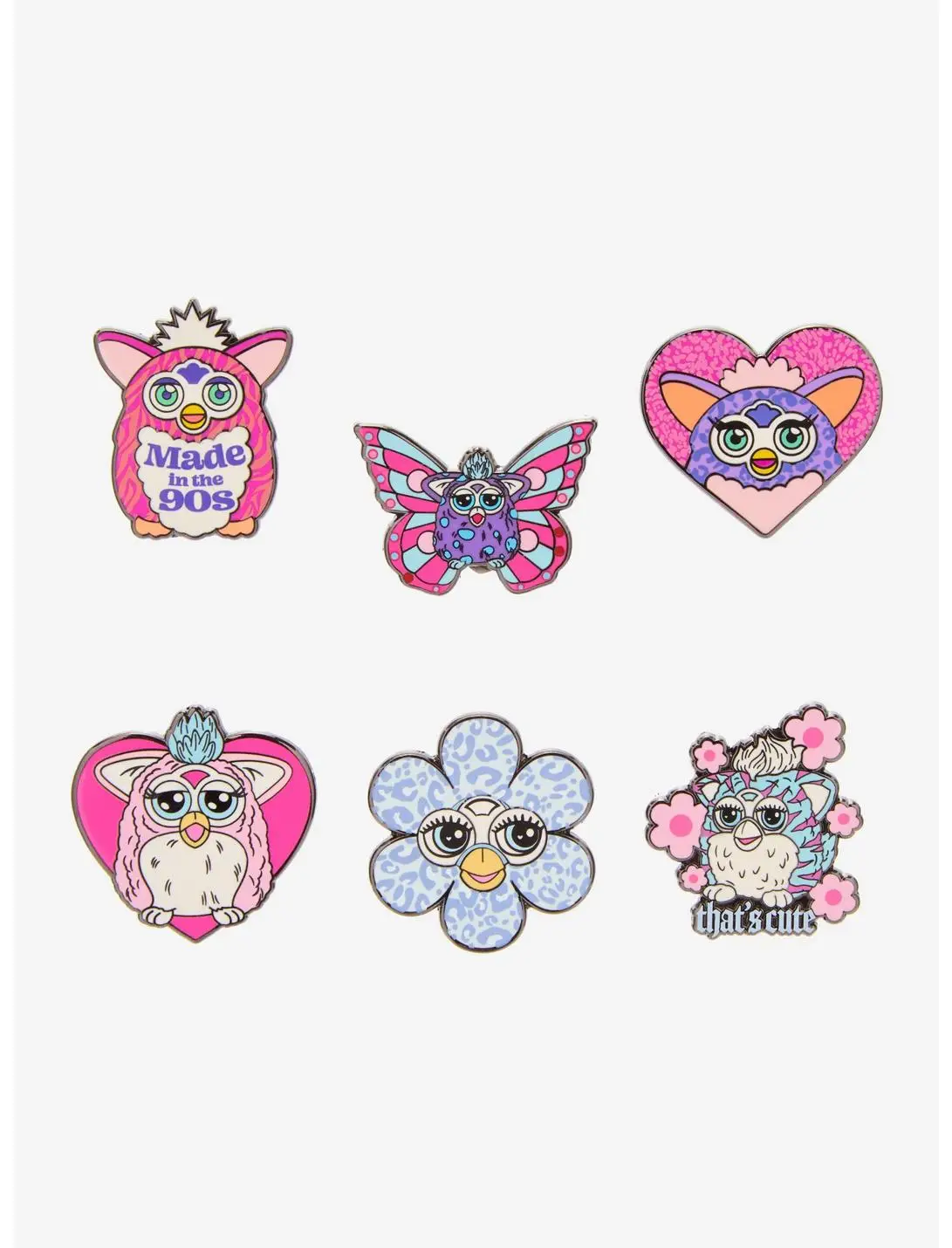 Furby Characters Blind Box Enamel Pin
