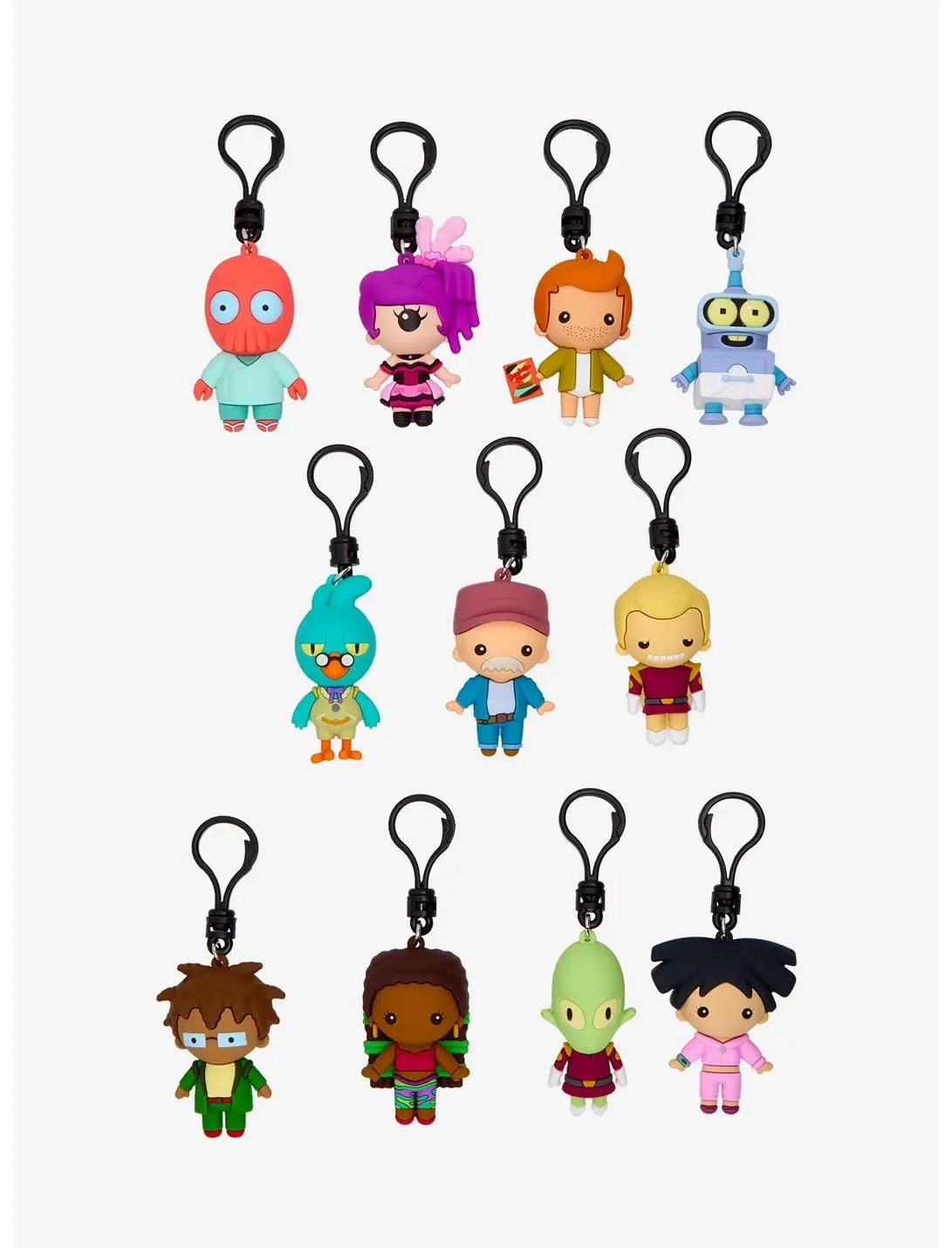 Futurama Characters Blind Bag Figural Bag Clip