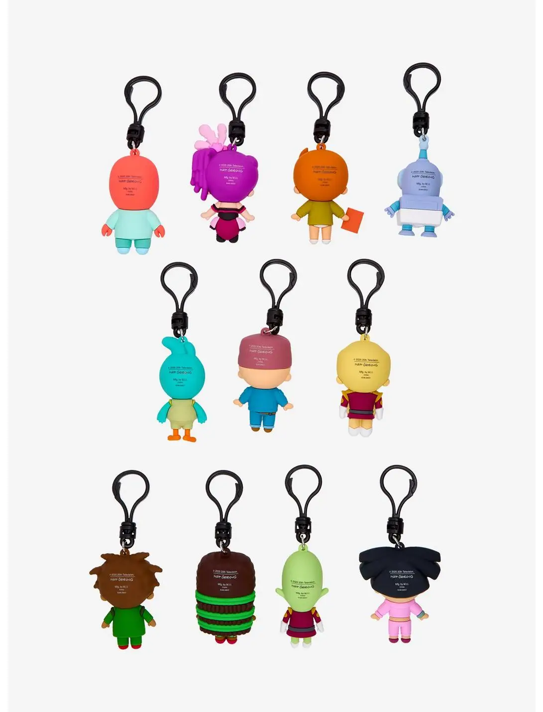 Futurama Characters Blind Bag Figural Bag Clip