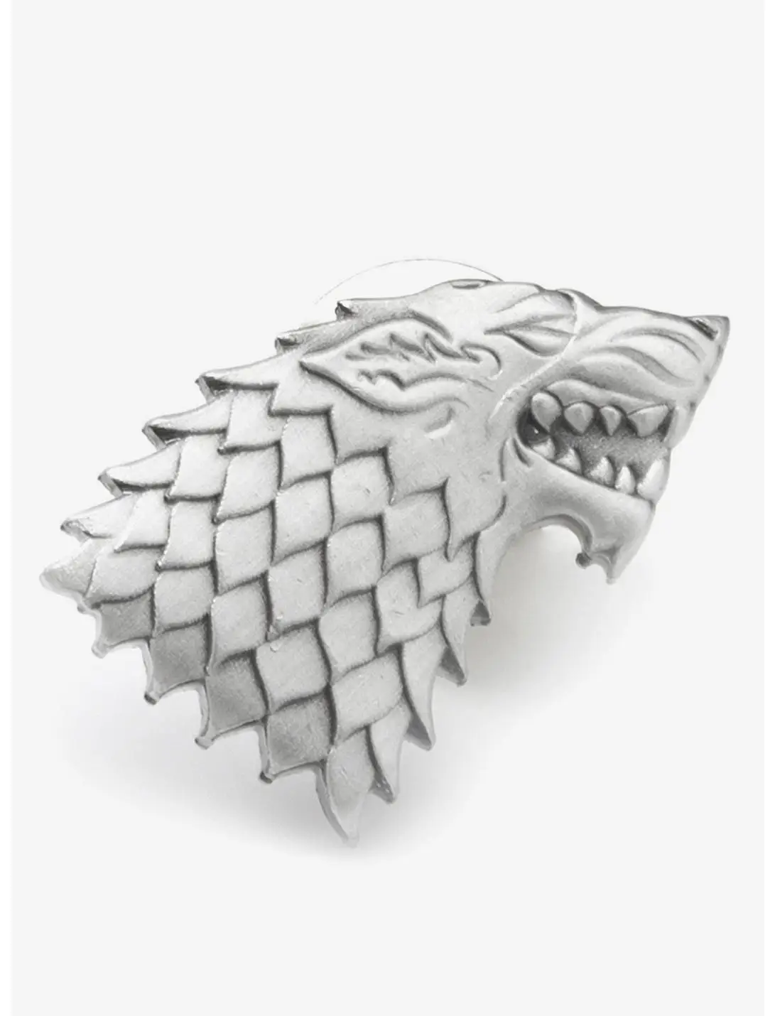 Game of Thrones Stark Direwolf Antiqued Lapel Pin