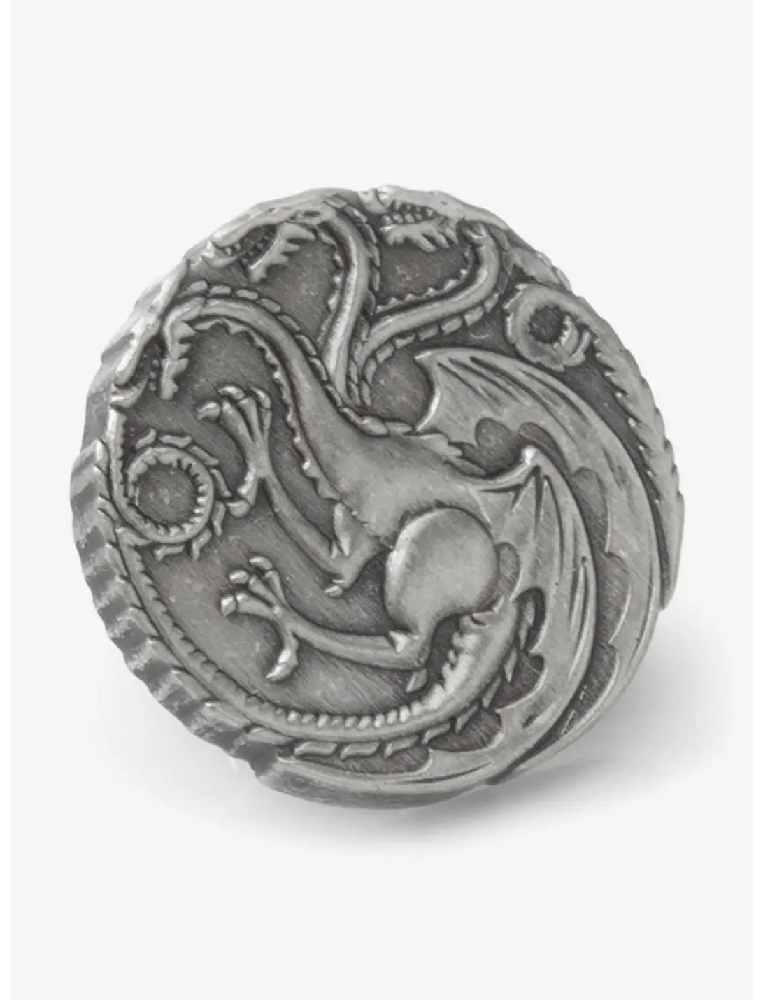 Game of Thrones Targaryen Dragon Antiqued Lapel Pin