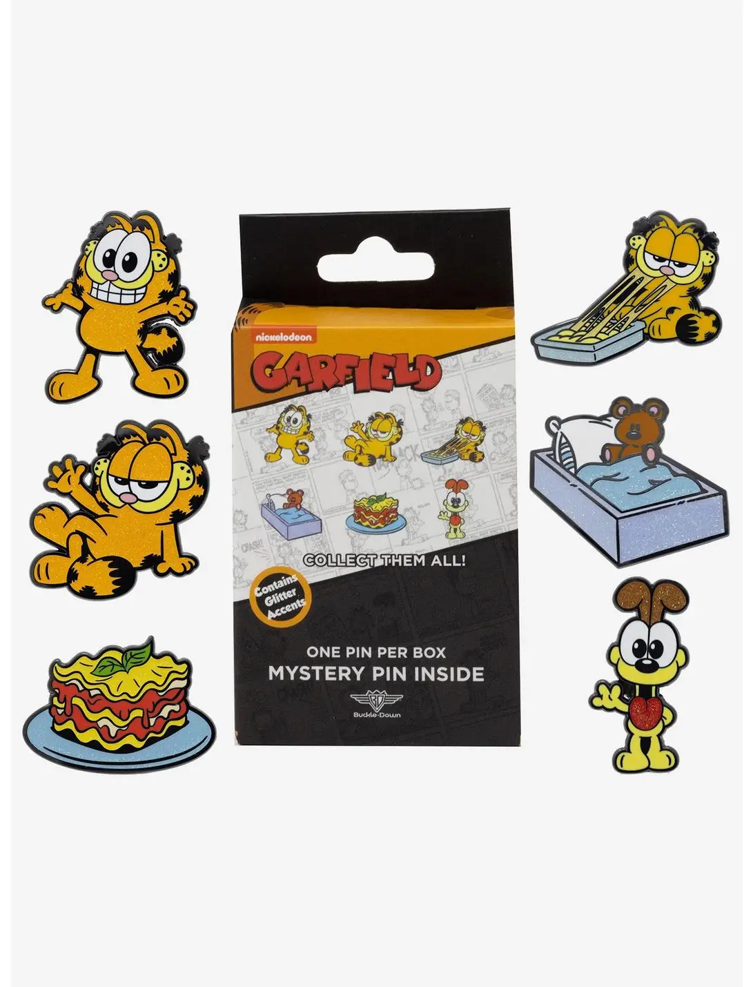 Garfield Mystery Enamel Pin Blind Box Series