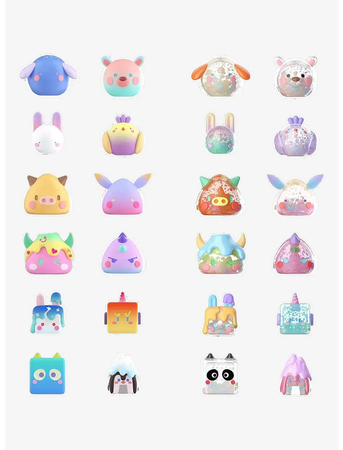 Geometric Monster Shimmering Realm Series Blind Box Figure