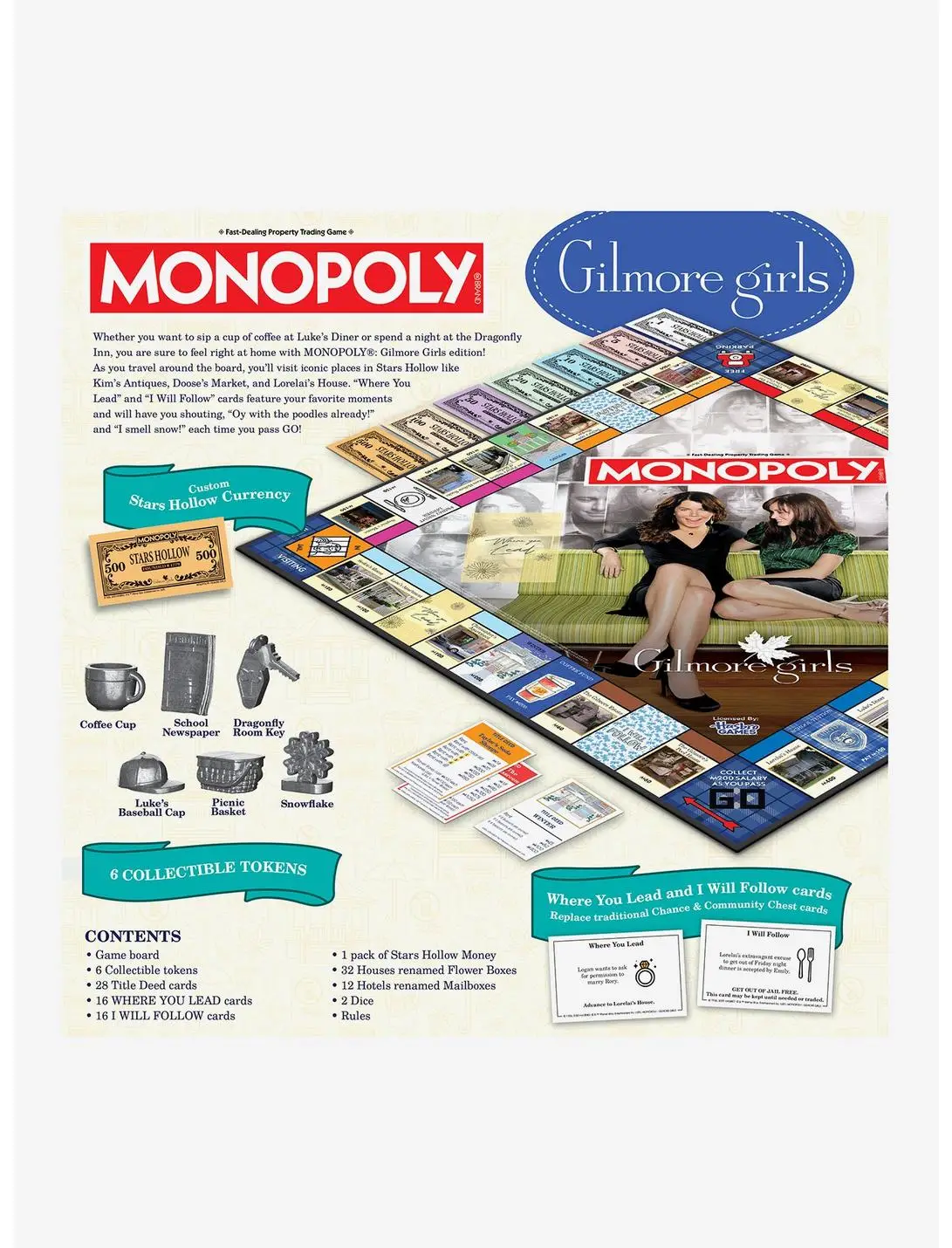 Gilmore Girls Monopoly Board Game
