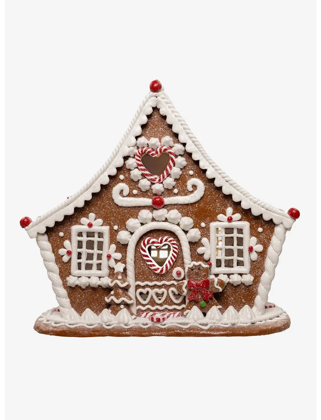 Gingerbread House LED Figure