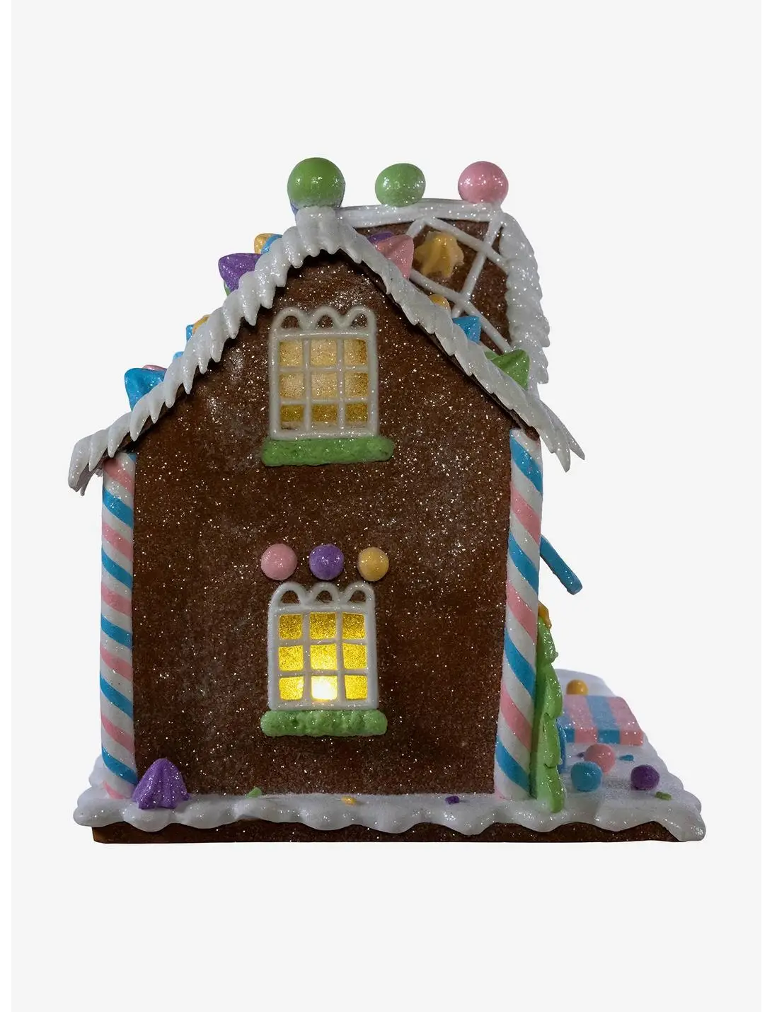 Gingerbread LED Lighted Bubblegum Factory