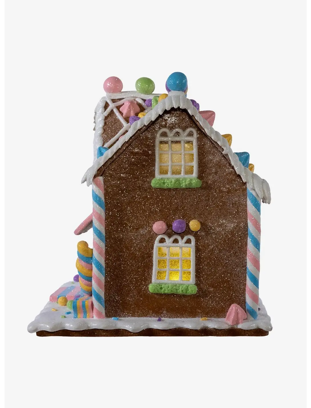 Gingerbread LED Lighted Bubblegum Factory