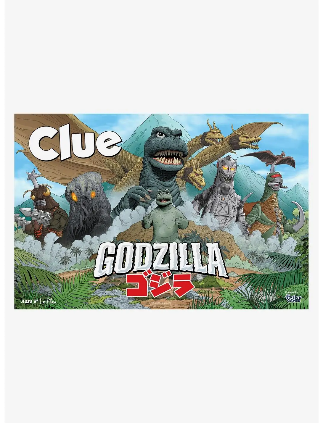 Godzilla Clue Board Game