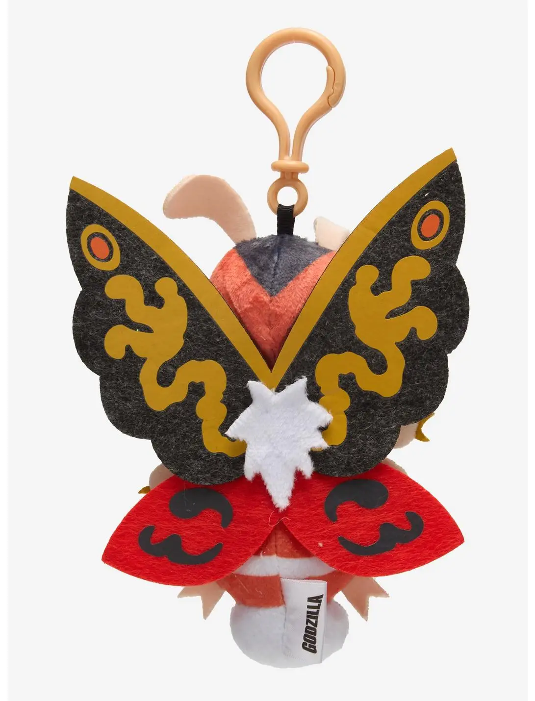Godzilla Mothra 3 Inch Plush Keychain