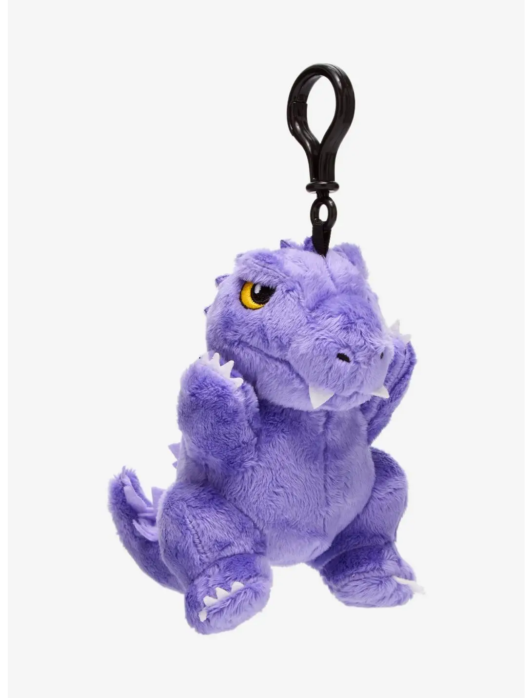 Godzilla Purple Plush Clip