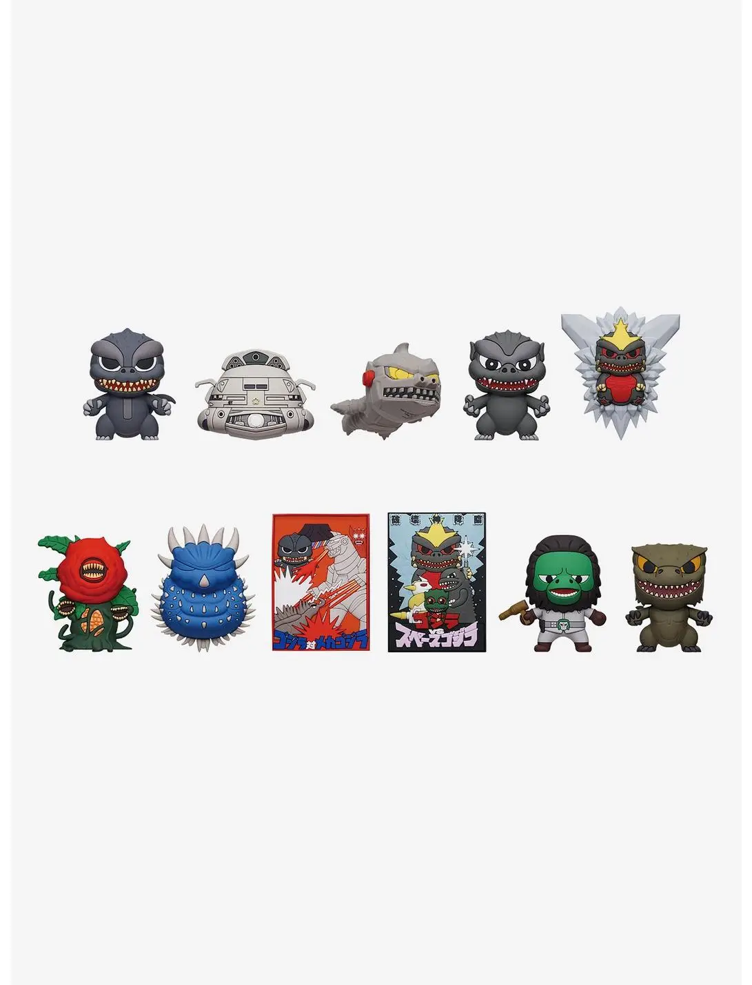 Godzilla Series 6 Blind Bag Figural Bag Clip