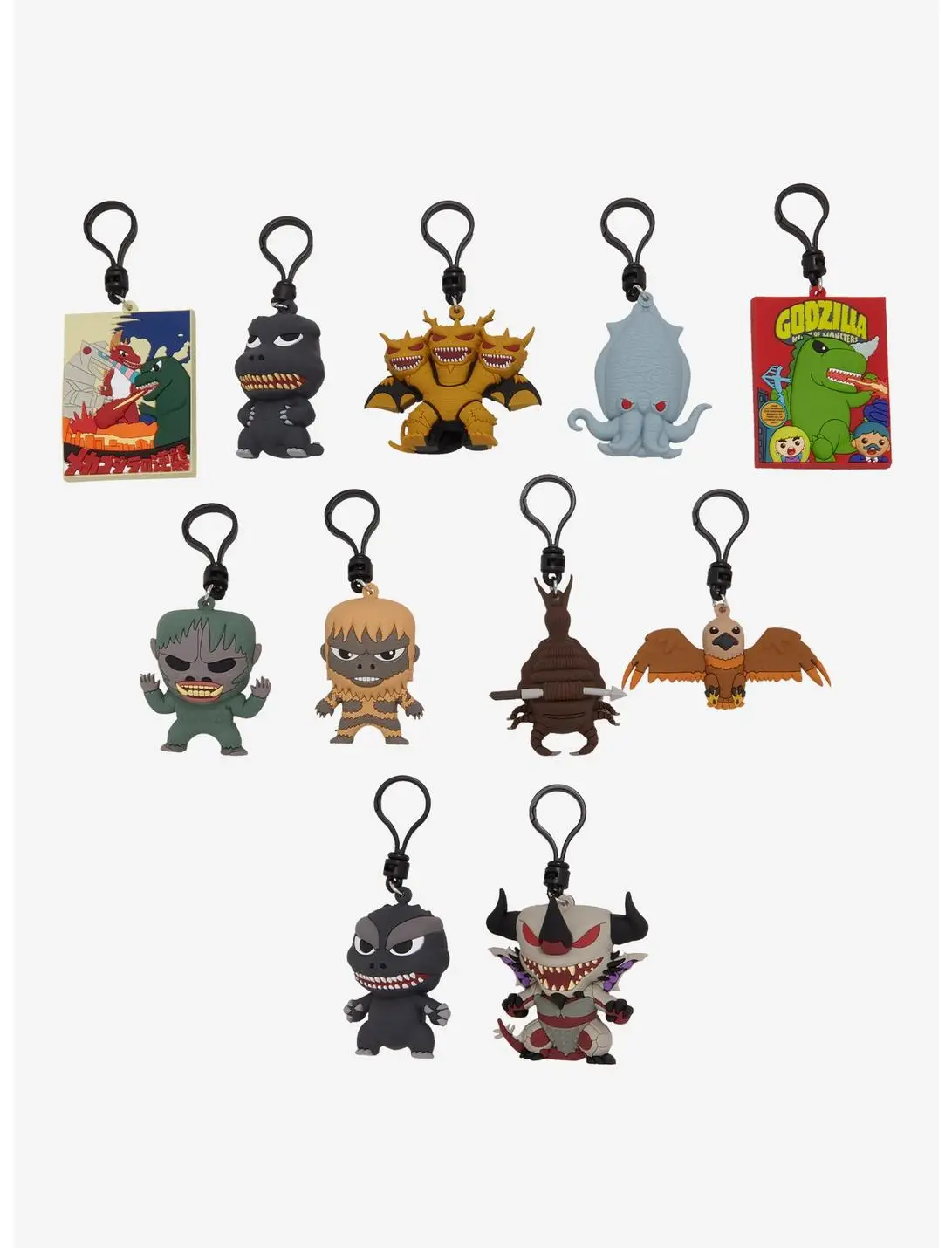 Godzilla Series 7 Blind Bag Figural Bag Clip